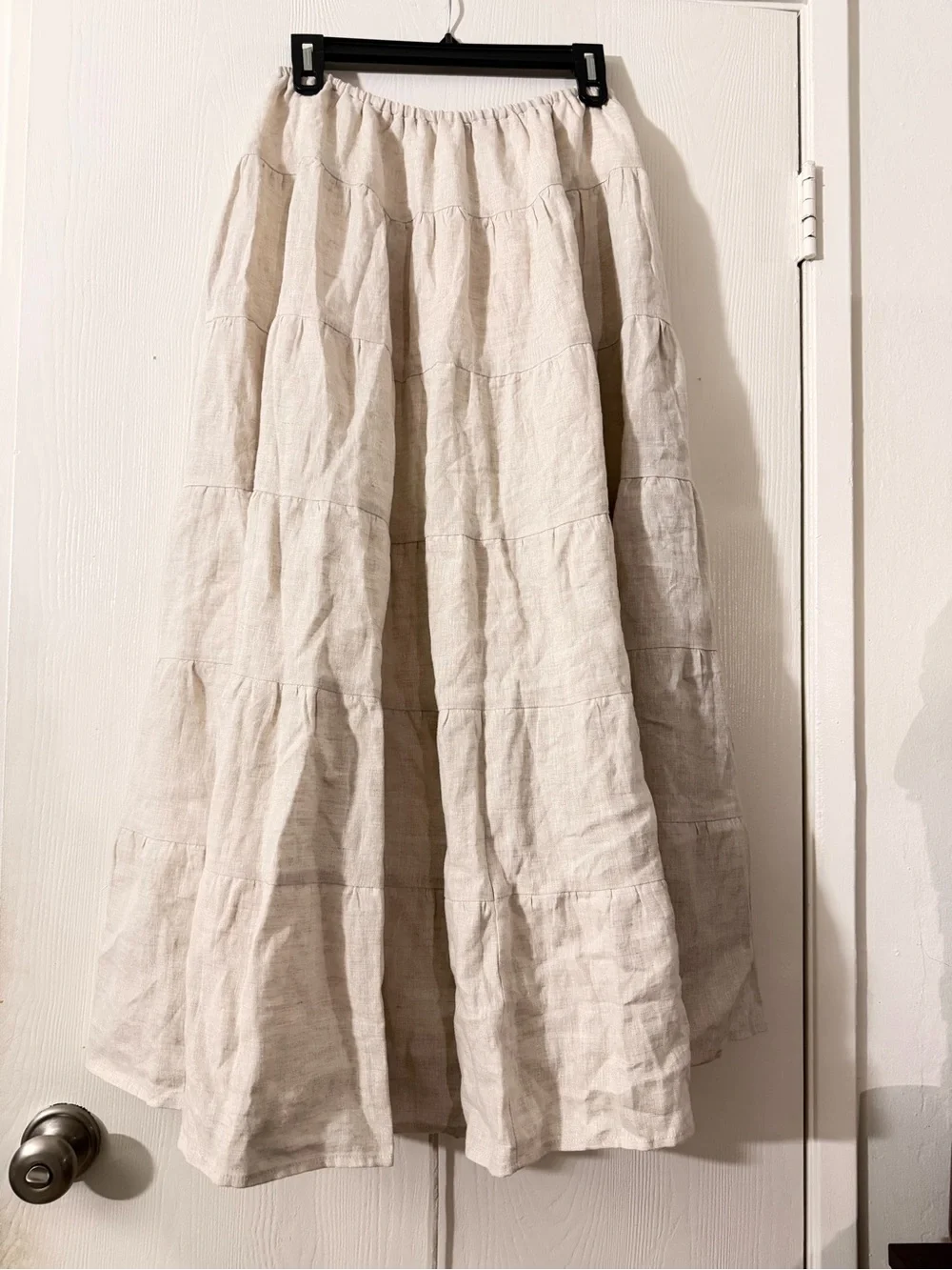 Beige Maxi Skirt
